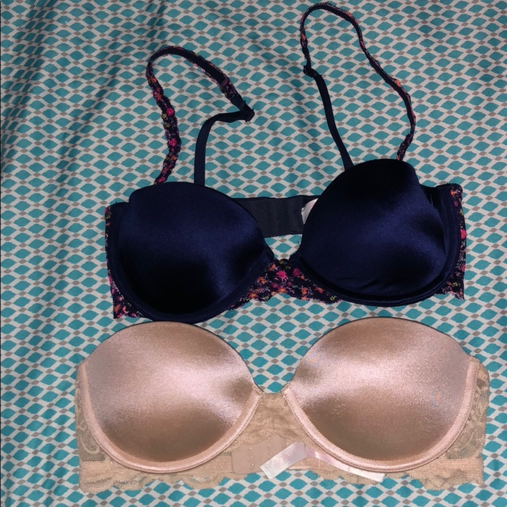 VS PINK multi-way bras